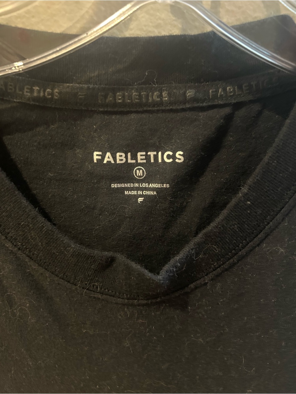 Fabletics Black Boxy Short-Sleeve Tee - Picture 2 of 3